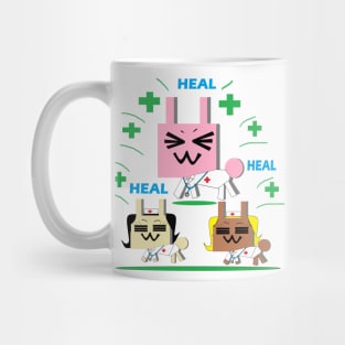 RabbitZaa #009 Doctor Heal x3 Mug